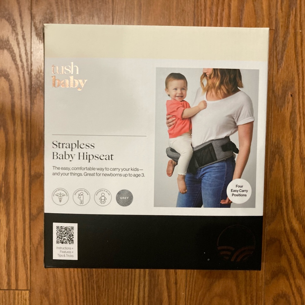 NEW IN BOX Tushbaby baby toddler hip carrier